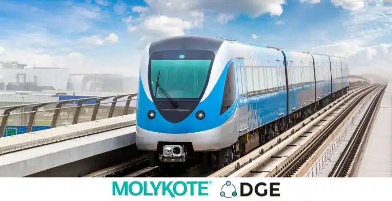 Molykote lubricants for the railway industry